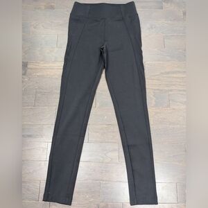 Athleta Athleisure Stretch Black Pants, Mid-Rise, Sz S/P